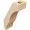 Ekena Millwork 3-inch W x 6-inch D x 10-inch H Balboa Rough Cedar Woodgrain TimberThane Knee Brace, Primed BRCUR03X06X10BOARCPR - alternate 6